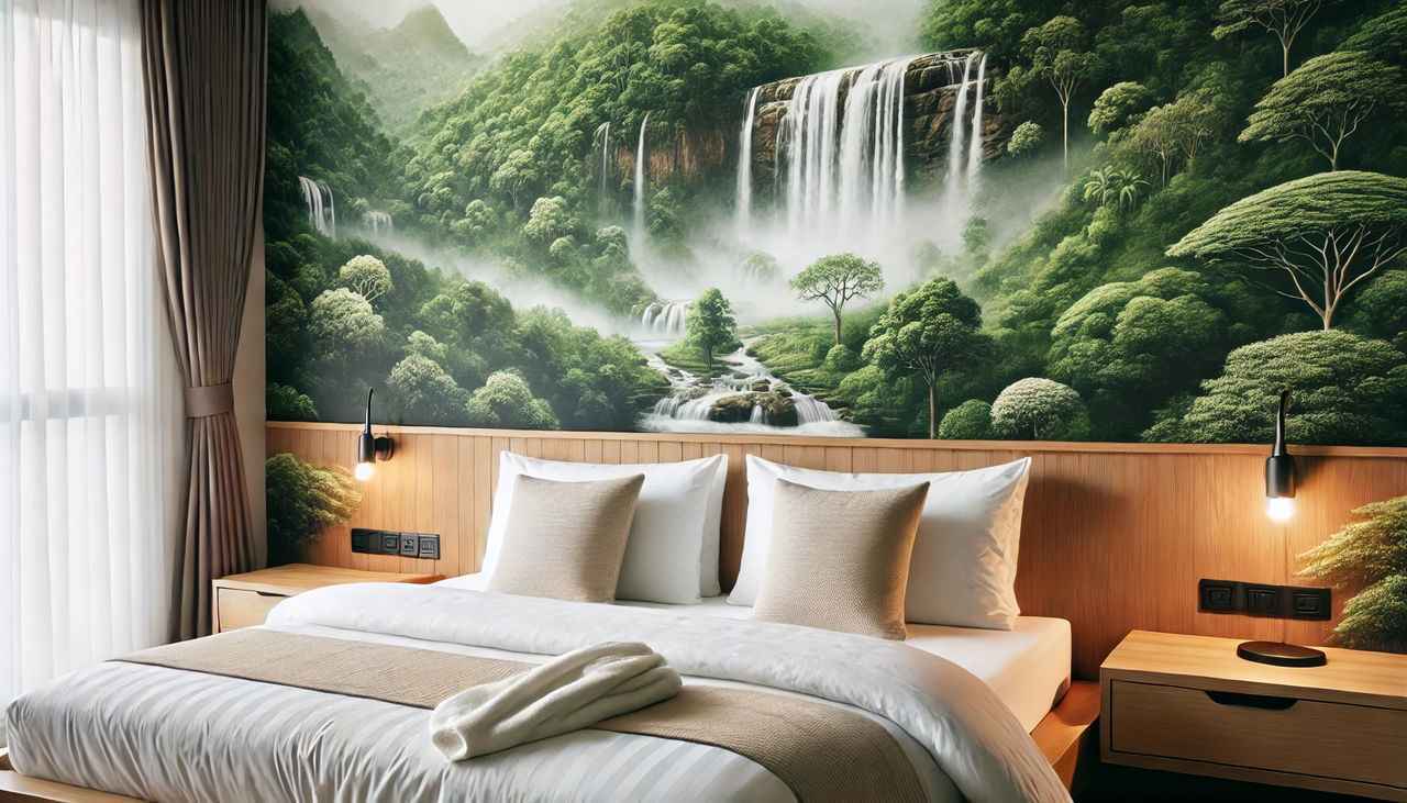 Papier Peint Pour Tete De Lit Chambre Adulte Utiliser le papier peint en tête de lit pour une chambre d'adulte - Le