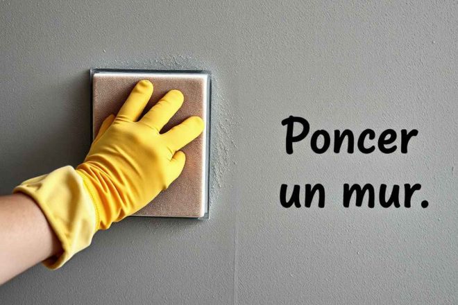 Poncer un mur : comment s'y prendre ?