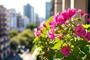 Le géranium rosat, une plante ornementale répulsive