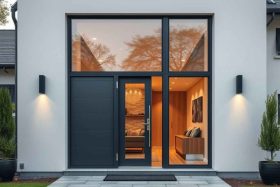 Portes d’entrée en alu : un choix esthétique et durable