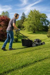 Tondeuse autoportée ou à pousser ? Découvrez laquelle choisir pour votre grande pelouse et comment optimiser votre confort de tonte