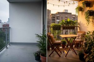 Incroyable transformation ! Découvrez comment passer d'un balcon vide à un jardin urbain verdoyant et accueillant