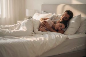 Un matelas hybride pour les couples : suspension indépendante et confort partagé. Trouvez le matelas idéal pour dormir à deux sans se déranger