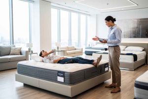 Essayer un matelas en magasin : avantages et inconvénients. Où acheter son matelas pour faire le bon choix ?