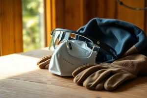 Lunettes de protection, masque anti-poussière : ne négligez jamais l'équipement de sécurité avant de vous lancer dans un projet de bricolage