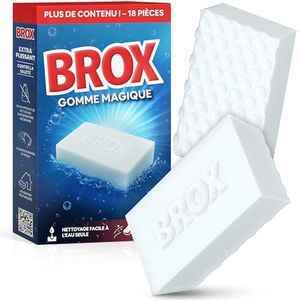 BROX® lot de 18 gommes magiques